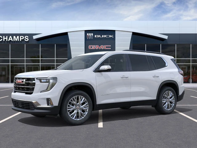 2026 GMC Acadia Elevation, bílá, 10 km, dovoz Kanada — foto 2 z 20