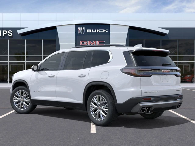 2026 GMC Acadia Elevation, bílá, 10 km, dovoz Kanada — foto 3 z 20