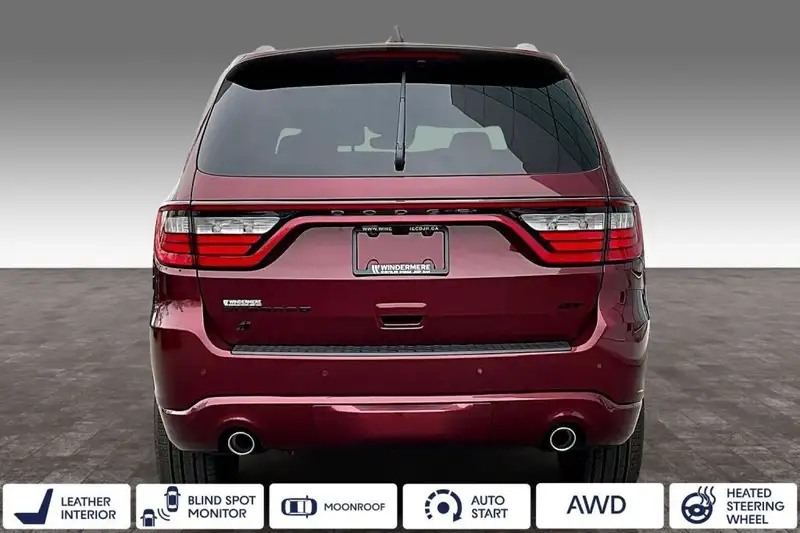 2026 Dodge Durango Gt Plus, červená, 0 km, dovoz Kanada — foto 4 z 12