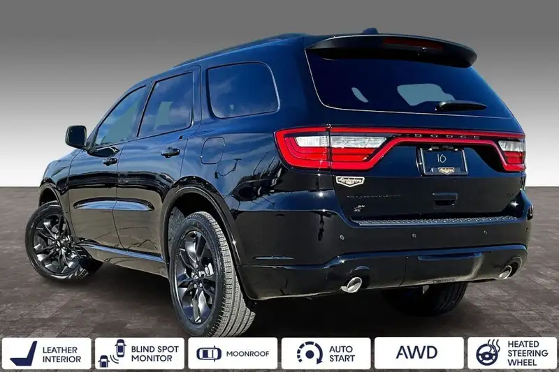 2026 Dodge Durango Gt Plus, černá, 0 km, dovoz Kanada — foto 3 z 12
