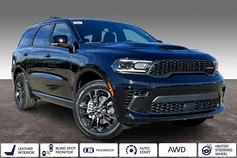 2026 Dodge Durango Gt Plus, černá, 0 km, dovoz Kanada — foto 2 z 12