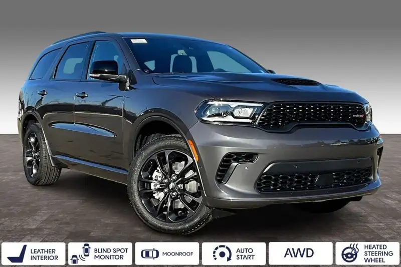 2026 Dodge Durango Gt Plus, šedá, 0 km, dovoz Kanada — foto 2 z 12