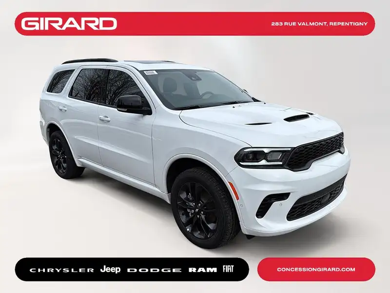2026 Dodge Durango GT PLUS, bílá, 5 km, dovoz Kanada — foto 3 z 12