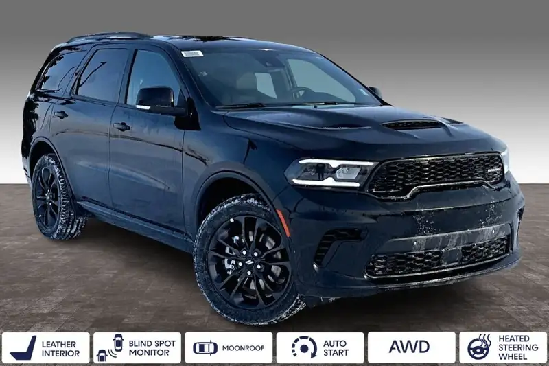 2026 Dodge Durango Gt Plus, černá, 0 km, dovoz Kanada — foto 2 z 12