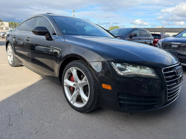 2013 Audi A7 Premium, černá, 197 662 km, dovoz Kanada — foto 2 z 5