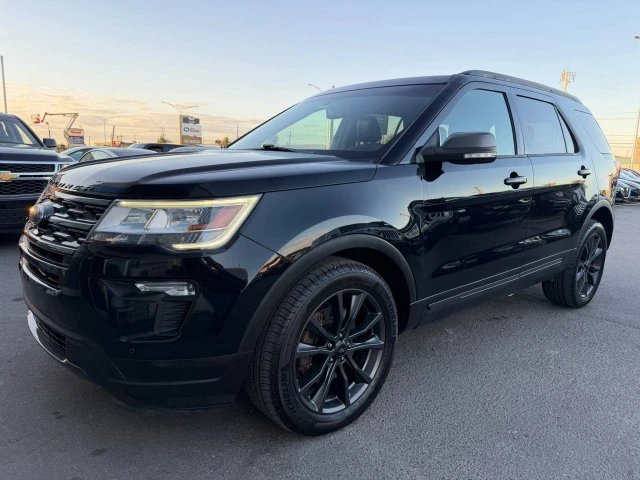 2018 Ford Explorer XLT, černá, 144 737 km, dovoz Kanada — foto 4 z 5