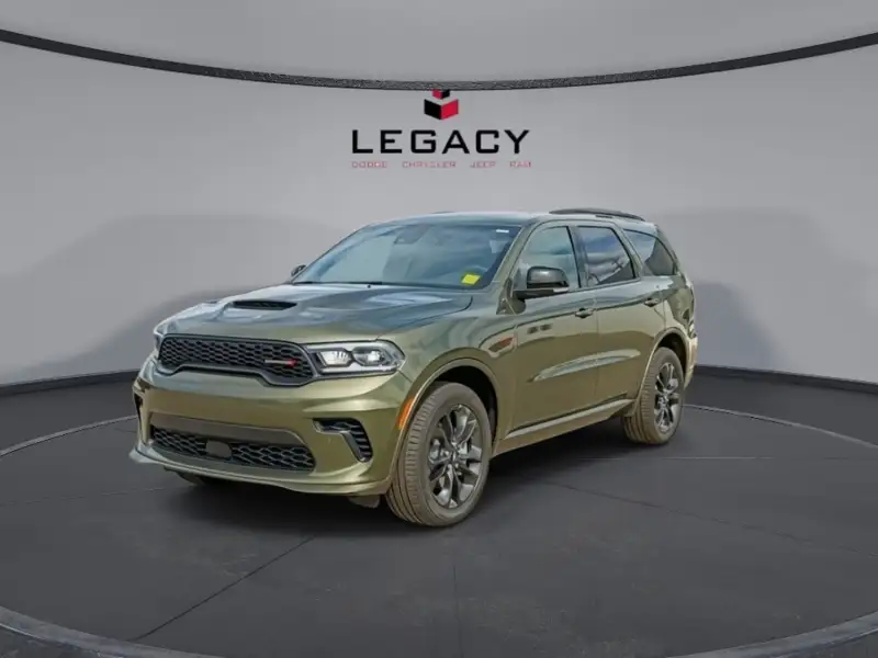 2026 Dodge Durango GT Plus, zelená, dovoz Kanada — foto 3 z 12
