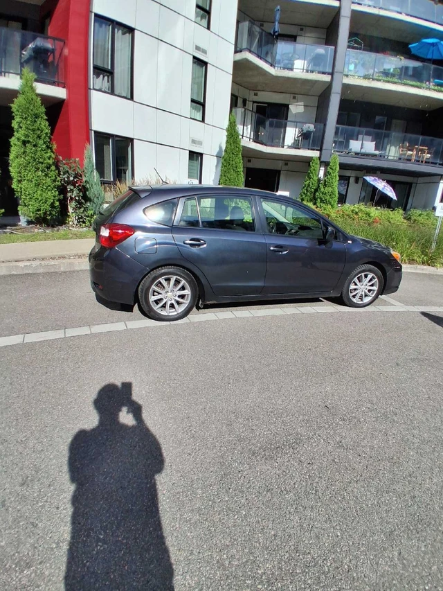 2014 Subaru Impreza, černá, 108 300 km, dovoz Kanada — foto 3 z 5