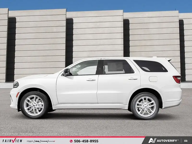 2027 Dodge Durango GT, bílá, 0 km, dovoz Kanada — foto 3 z 12
