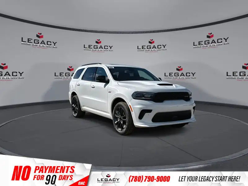 2026 Dodge Durango GT Plus, bílá, dovoz Kanada — foto 2 z 12