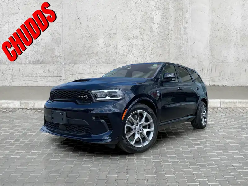 2025 Dodge Durango Srt Hellcat, modrá, 29 km, dovoz Kanada — foto 1 2025 Dodge Durango Srt Hellcat, modrá, 29 km, dovoz Kanada — foto 1
