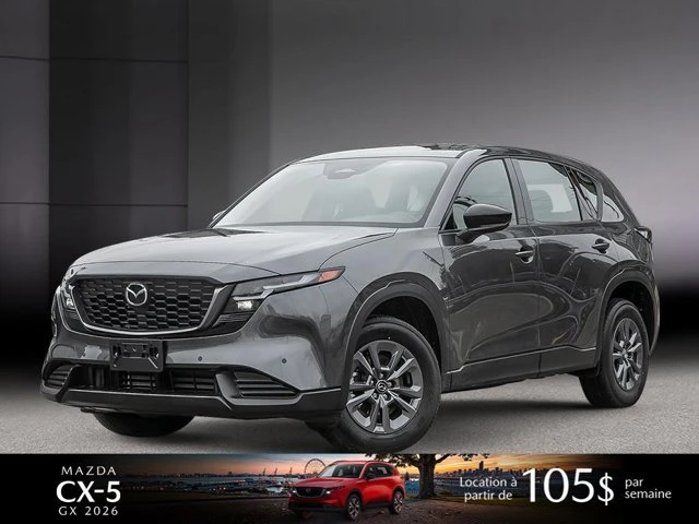 2026 Mazda Cx5 GX, šedá, 10 km, dovoz Kanada — foto 1