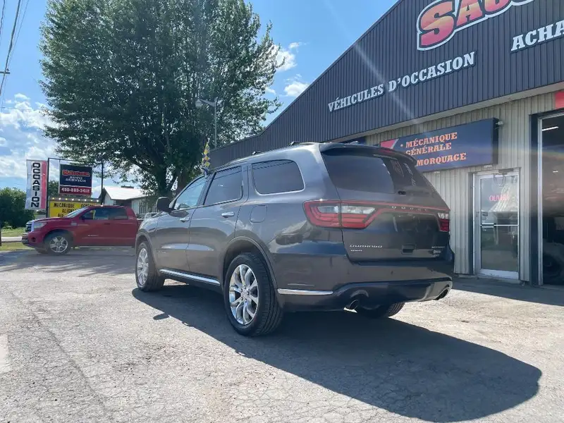 2016 Dodge Durango CITADEL, šedá, 291 000 km, dovoz Kanada — foto 6 z 12