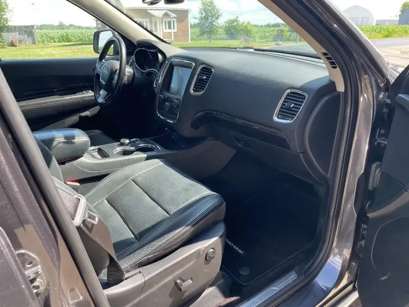 2016 Dodge Durango CITADEL, šedá, 291 000 km, dovoz Kanada — foto 9 z 12