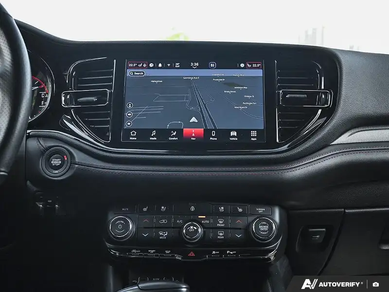 2023 Dodge Durango, šedá, 108 458 km, dovoz Kanada — foto 5 z 12