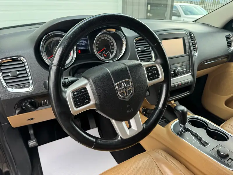 2011 Dodge Durango Citadel, modrá, 265 470 km, dovoz Kanada — foto 12 z 12