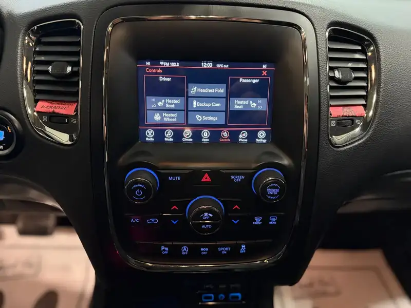 2018 Dodge Durango GT, černá, 199 000 km, dovoz Kanada — foto 8 z 12