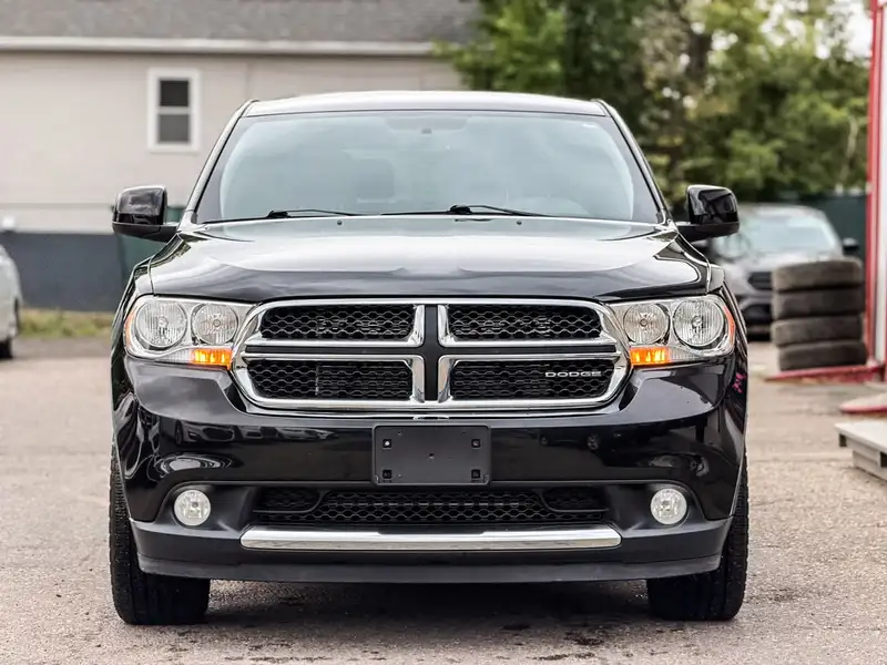 2012 Dodge Durango SXT, černá, 188 562 km, dovoz Kanada — foto 3 z 12
