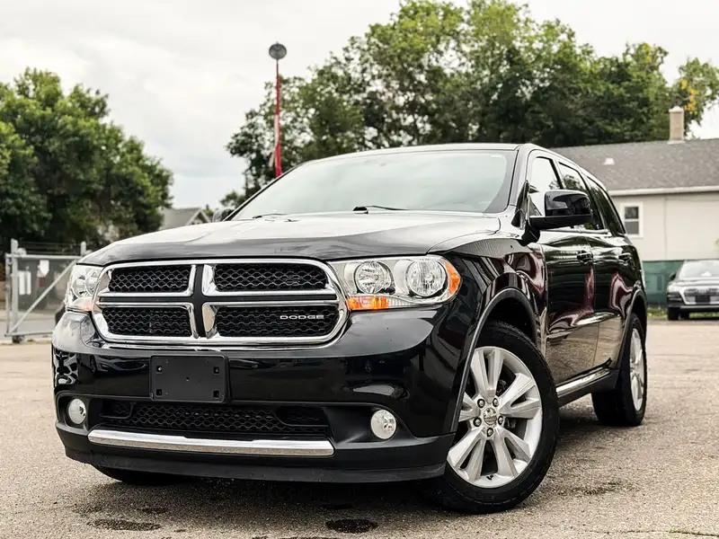 2012 Dodge Durango SXT, černá, 188 562 km, dovoz Kanada — foto 4 z 12