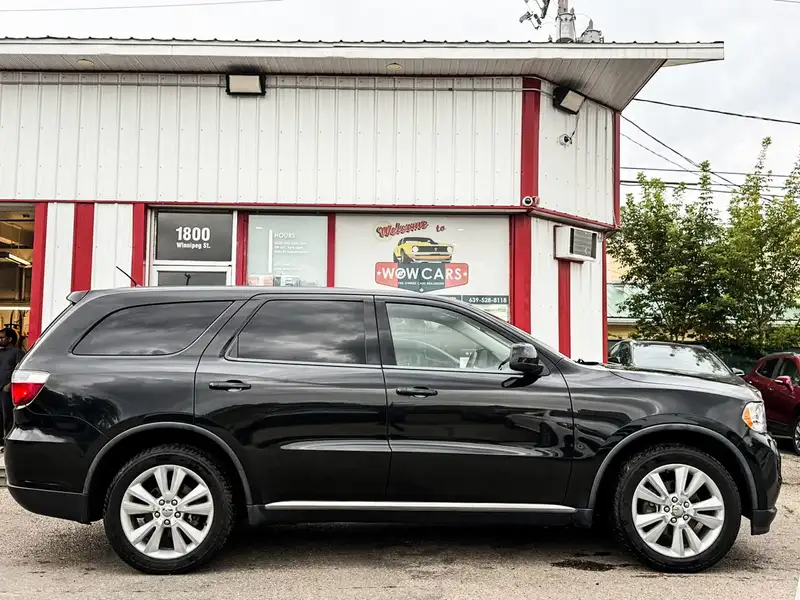 2012 Dodge Durango SXT, černá, 188 562 km, dovoz Kanada — foto 5 z 12