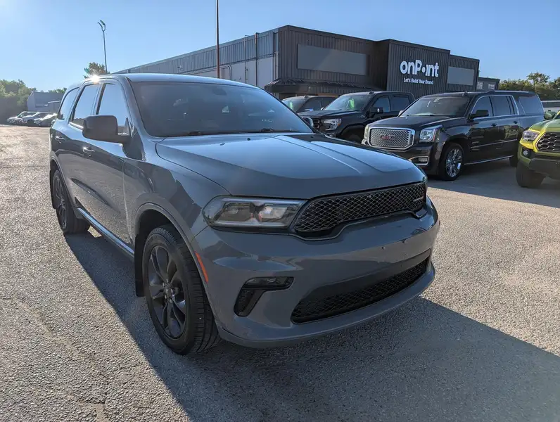 2022 Dodge Durango SXT | Heated steering | Command Start, šedá, 177 931 km, dovoz Kanada — foto 2 z 12