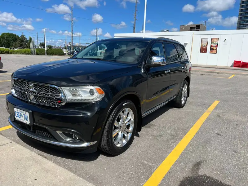 2016 Dodge Durango Citadel, černá, 226 040 km, dovoz Kanada — foto 3 z 12