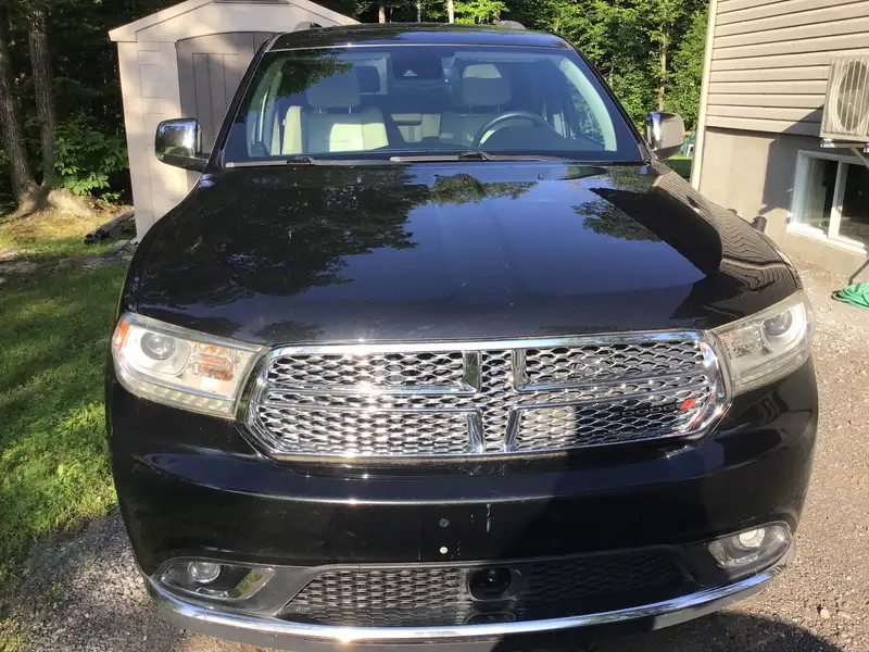 2016 Dodge Durango Citadel, černá, 73 469 km, dovoz Kanada — foto 2 z 9
