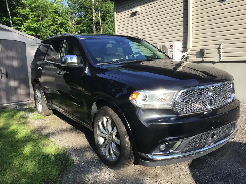 2016 Dodge Durango Citadel, černá, 73 469 km, dovoz Kanada — foto 3 z 9