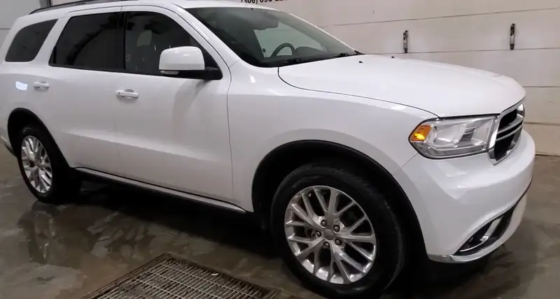 2016 Dodge Durango Limited, bílá, 179 800 km, dovoz Kanada — foto 2 z 7