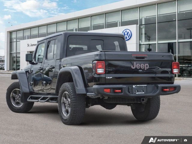 2022 Jeep Gladiator Rubicon | NAVIGATION | LEATHER |, černá, 83 271 km, dovoz Kanada — foto 3 z 20