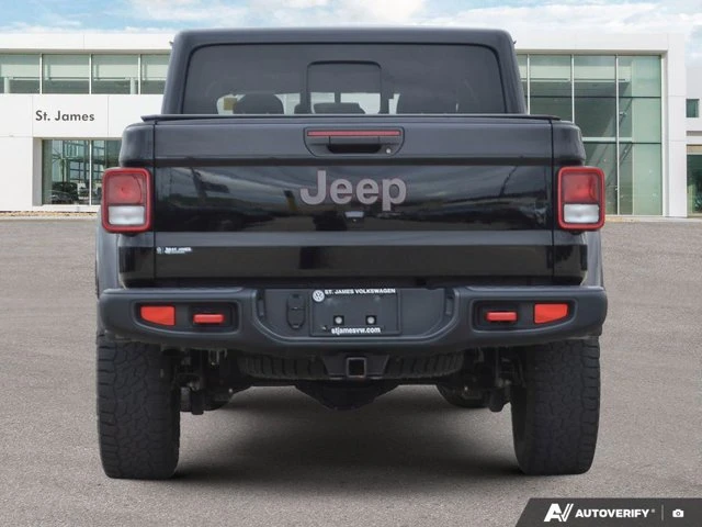 2022 Jeep Gladiator Rubicon | NAVIGATION | LEATHER |, černá, 83 271 km, dovoz Kanada — foto 4 z 20