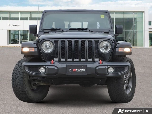 2022 Jeep Gladiator Rubicon | NAVIGATION | LEATHER |, černá, 83 271 km, dovoz Kanada — foto 8 z 20