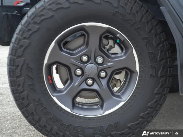 2022 Jeep Gladiator Rubicon | NAVIGATION | LEATHER |, černá, 83 271 km, dovoz Kanada — foto 9 z 20