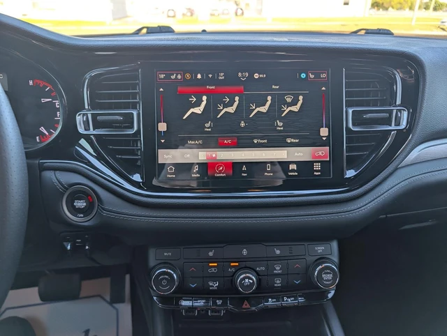 2022 Dodge Durango SXT | Heated steering | Command Start, šedá, 177 931 km, dovoz Kanada — foto 14 z 17