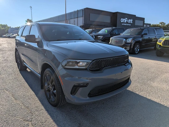 2022 Dodge Durango SXT | Heated steering | Command Start, šedá, 177 931 km, dovoz Kanada — foto 2 z 17