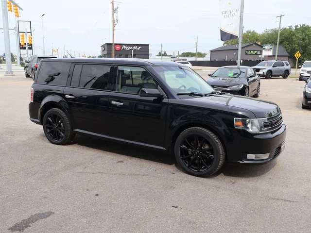 2018 Ford Flex SEL, černá, 91 952 km, dovoz Kanada — foto 12 z 20