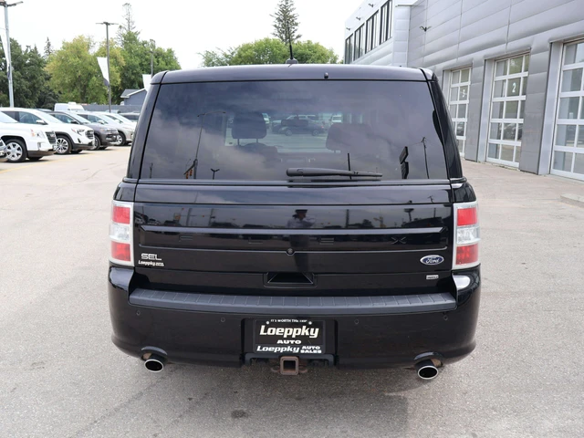 2018 Ford Flex SEL, černá, 91 952 km, dovoz Kanada — foto 15 z 20