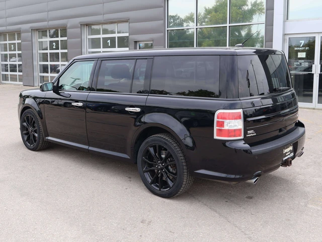 2018 Ford Flex SEL, černá, 91 952 km, dovoz Kanada — foto 16 z 20