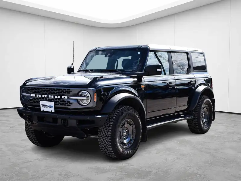 2024 Ford Bronco, černá, 13 583 km, dovoz Kanada — foto 2 z 12