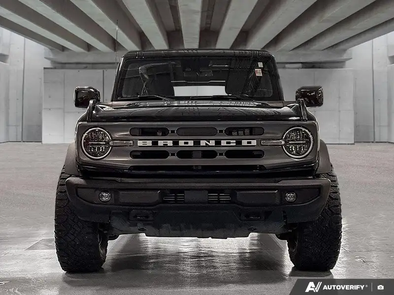 2022 Ford Bronco, černá, 38 198 km, dovoz Kanada — foto 2 z 12