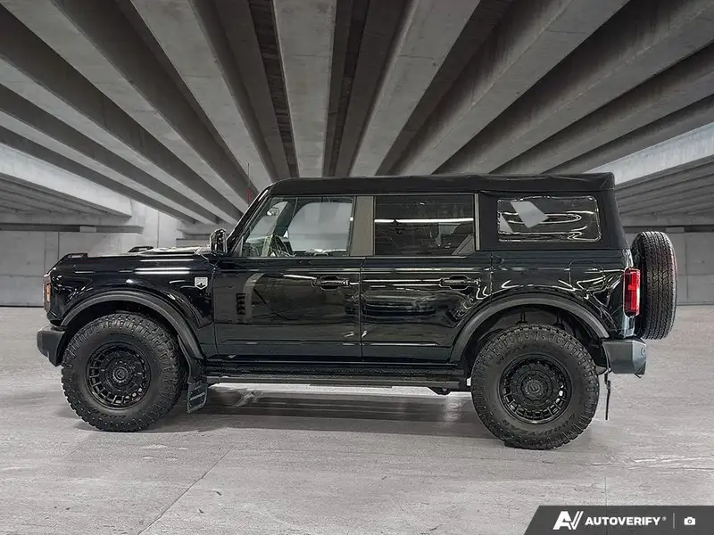 2022 Ford Bronco, černá, 38 198 km, dovoz Kanada — foto 3 z 12