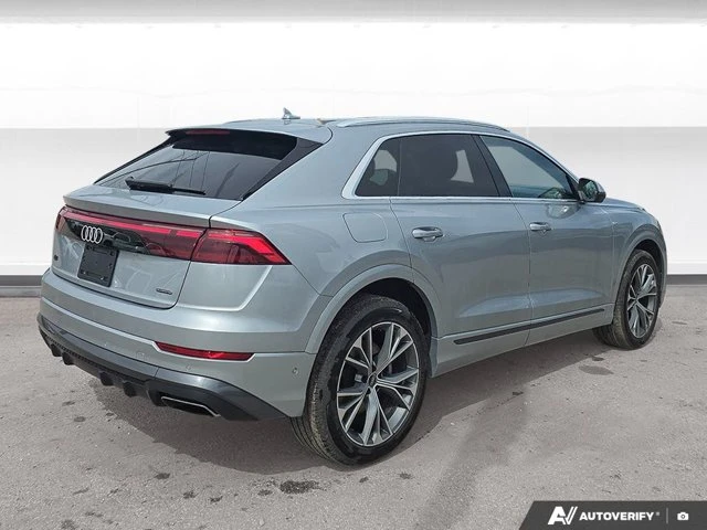 2025 Audi Q8 Progressiv, šedá, 29 714 km, dovoz Kanada — foto 5 z 20