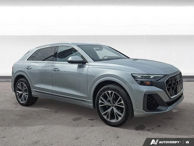 2025 Audi Q8 Progressiv, šedá, 29 714 km, dovoz Kanada — foto 7 z 20