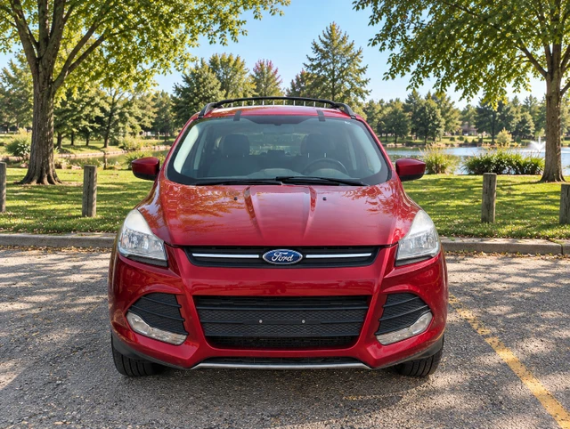 2016 Ford Escape, červená, 199 800 km, dovoz Kanada — foto 2 z 5