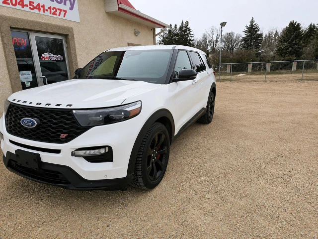 2022 Ford Explorer Local, bílá, 164 106 km, dovoz Kanada — foto 3 z 5