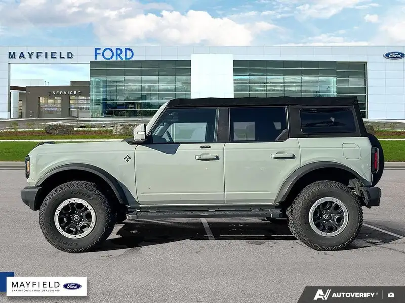2021 Ford Bronco OUTER BANKS| SASQUATCH PKG| HIGH PKG, šedá, 89 424 km, dovoz Kanada — foto 3 z 12