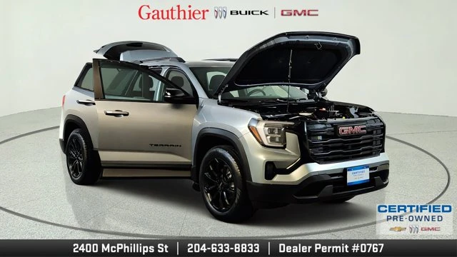 2026 GMC Terrain AWD Elevation, šedá, 66 360 km, dovoz Kanada — foto 7 z 20