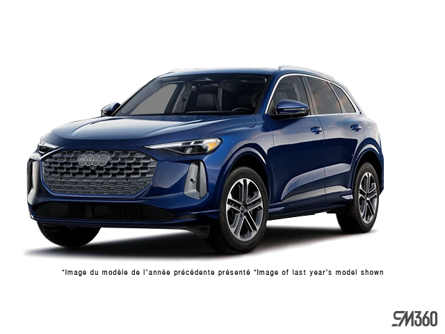 2026 Audi Q5 Progressiv, modrá, 90 km, dovoz Kanada — foto 3 z 6