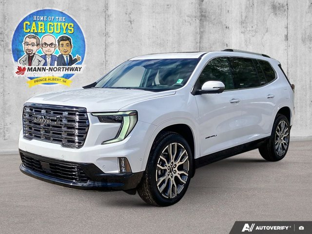 2027 GMC Acadia Elevation, bílá, 6 km, dovoz Kanada — foto 1