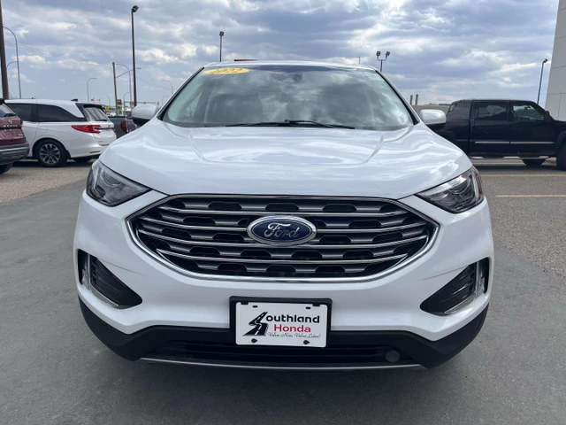 2022 Ford Edge, bílá, 50 090 km, dovoz Kanada — foto 9 z 17